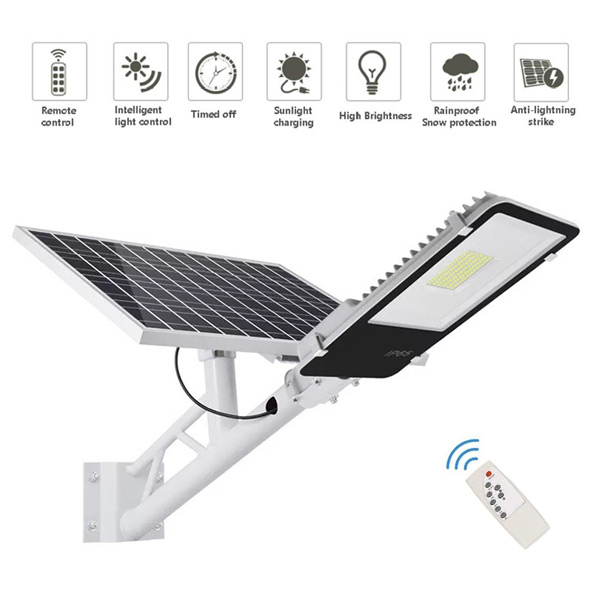 Intelligent Solar Street LED Light with Remote Control